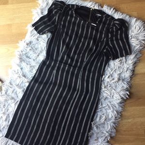 Express striped dress